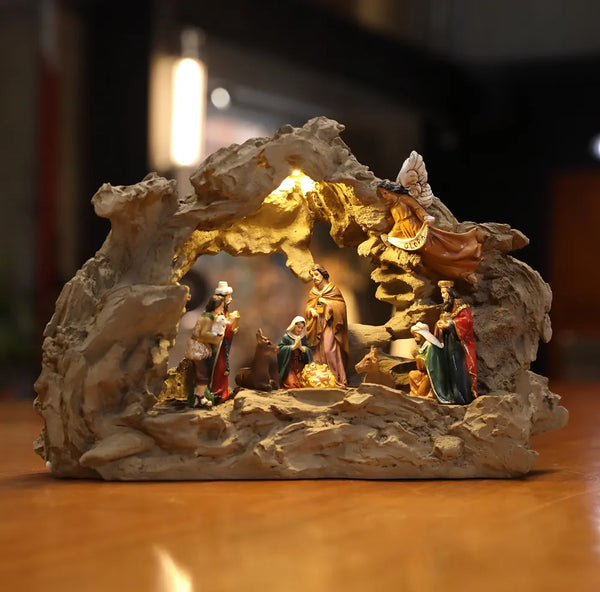 Crèche De Noël Luxe - Crèche Noël