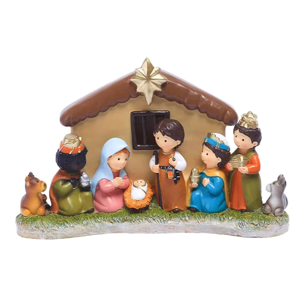 Crèche de Noël africaine