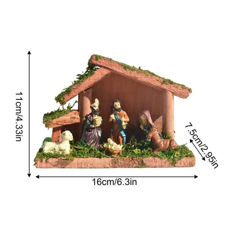 Crèche de Noël alsacienne