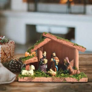 Crèche de Noël alsacienne