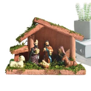 Crèche de Noël alsacienne