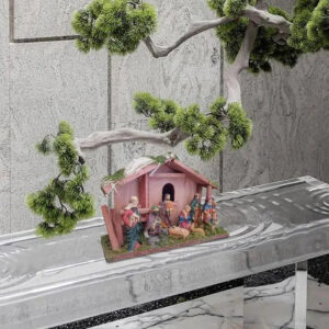 Crèche de Noël ancienne