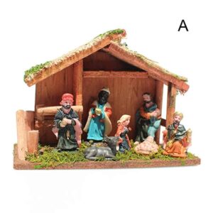 Crèche de Noël catholique