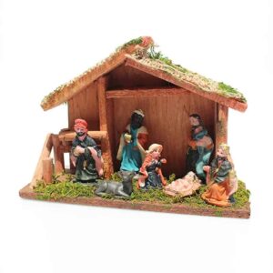 Crèche de Noël catholique