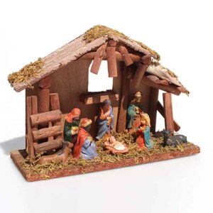 Crèche de Noël catholique