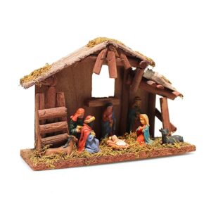 Crèche de Noël catholique