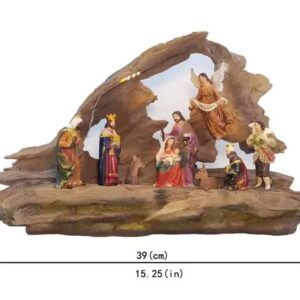 Crèche de Noël de luxe