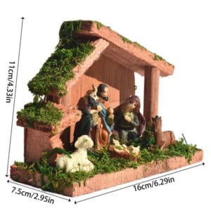 Crèche de Noël de particulier
