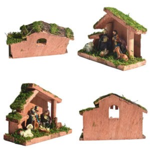 Crèche de Noël de particulier