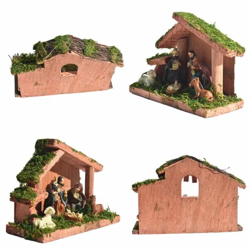 Crèche de Noël de particulier