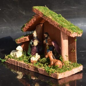 Crèche de Noël de particulier