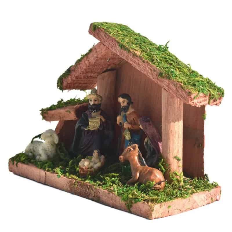 Crèche de Noël de particulier
