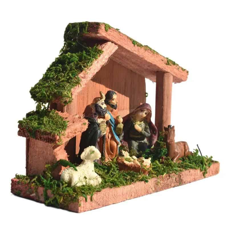 Crèche de Noël de particulier