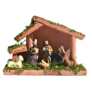 Crèche de Noël de particulier