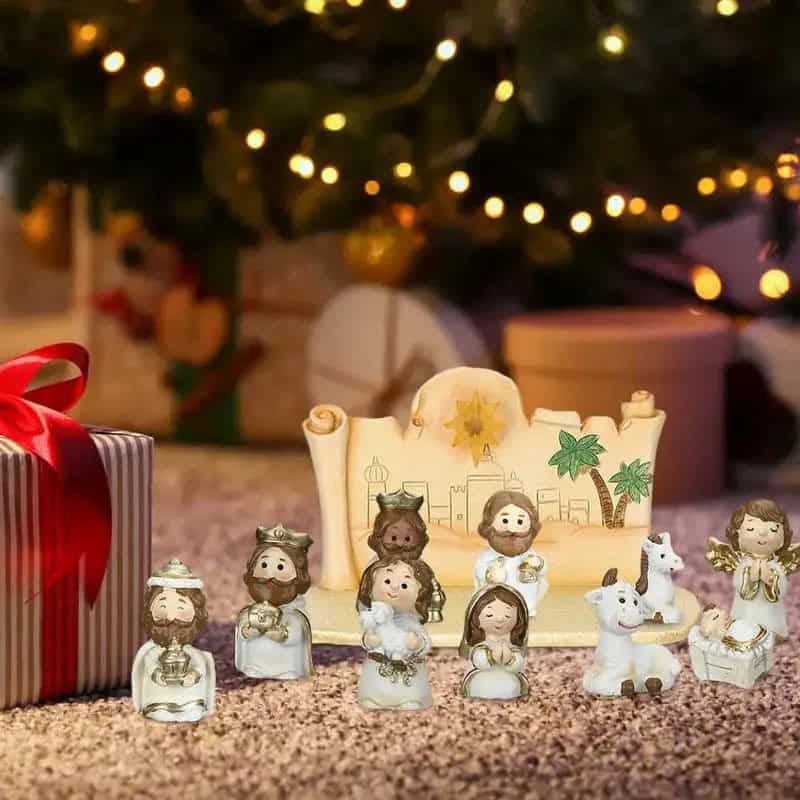 Crèche de Noël enfant
