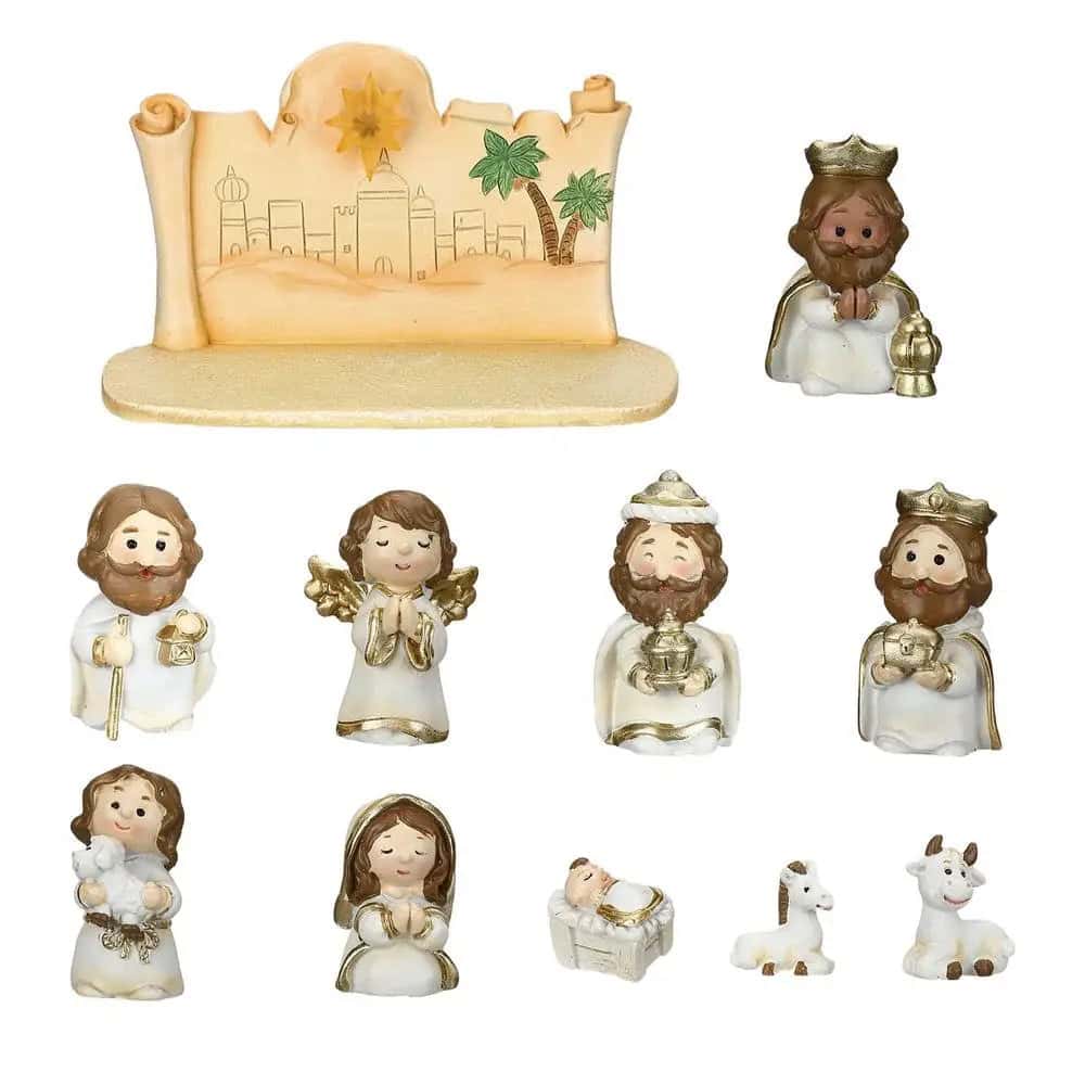 Crèche de Noël enfant