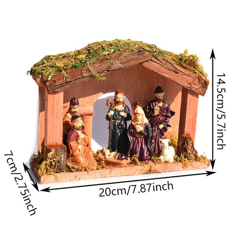Crèche de Noël italienne