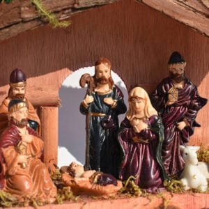 Crèche de Noël italienne