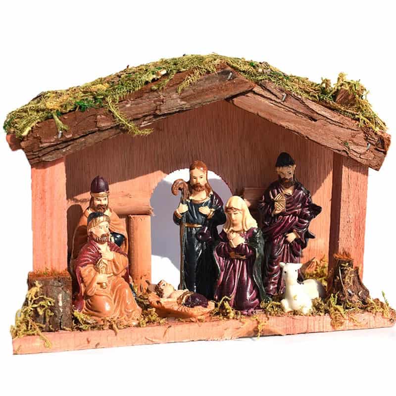 Crèche de Noël italienne