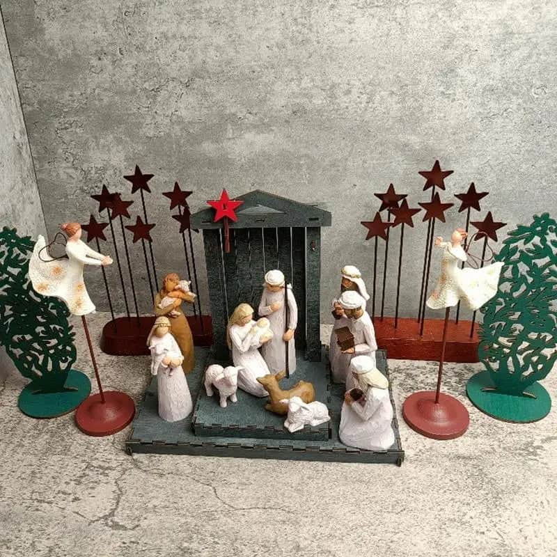 Crèche de Noël originale