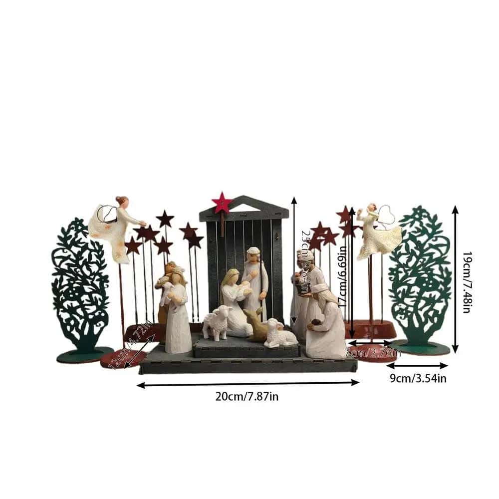 Crèche de Noël originale