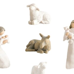 Crèche de Noël personnage
