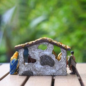Crèche de Noël provencale