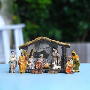 Crèche de Noël provencale