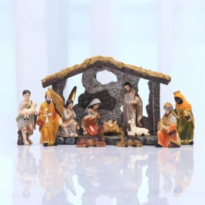 Crèche de Noël provencale