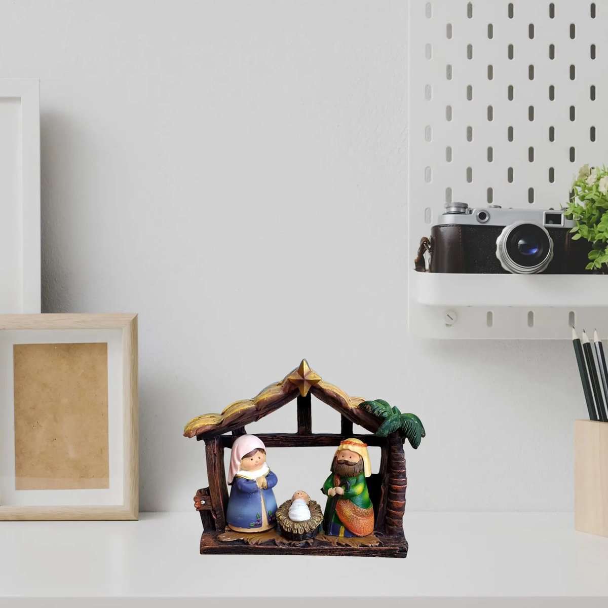 Crèche de Noël santons