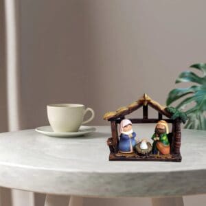 Crèche de Noël santons