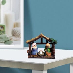 Crèche de Noël santons