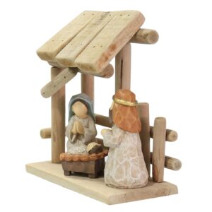 Crèche de Noël scandinave