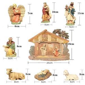 Crèche de Noël simple