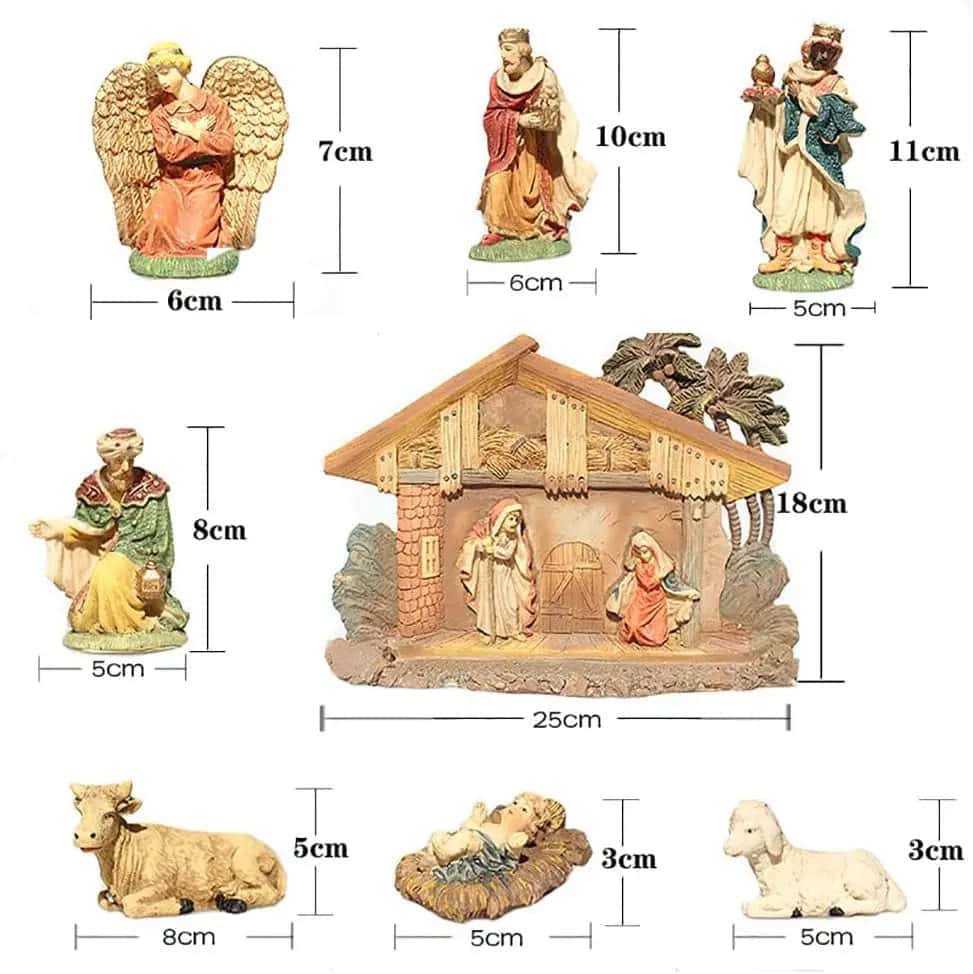 Crèche de Noël simple