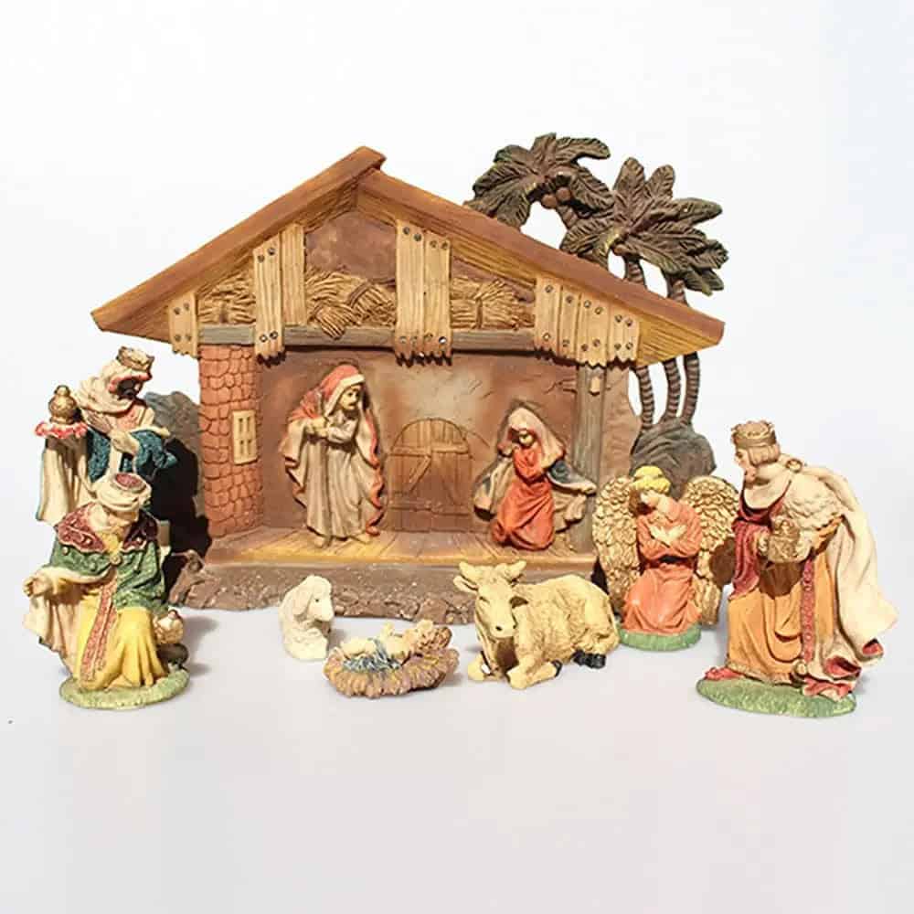 Crèche de Noël simple