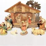 Crèche de Noël simple