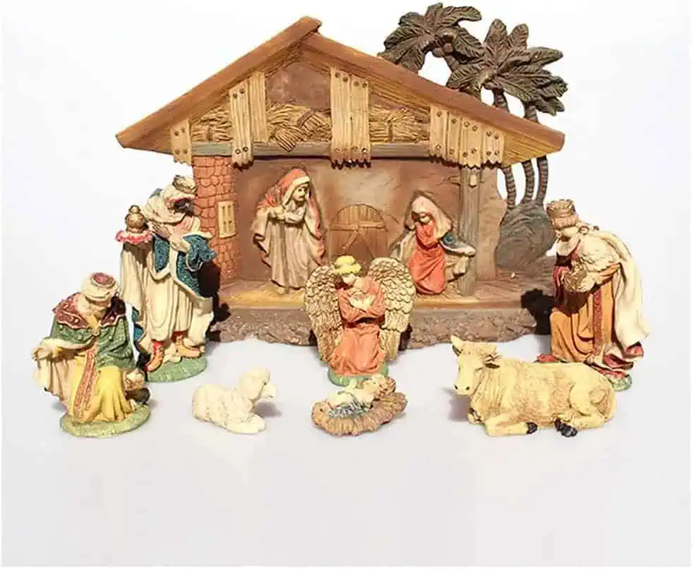 Crèche de Noël simple