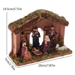 Crèche de Noël vintage