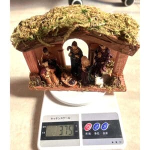 Crèche de Noël vintage