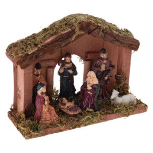 Crèche de Noël vintage