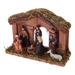 Crèche de Noël vintage