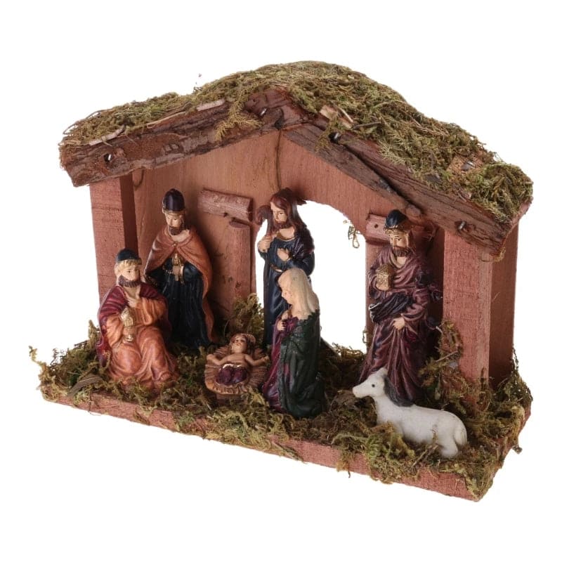 Crèche de Noël vintage