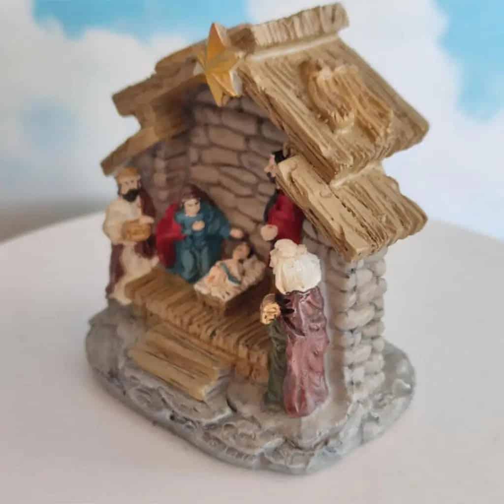 Mini crèche de Noël