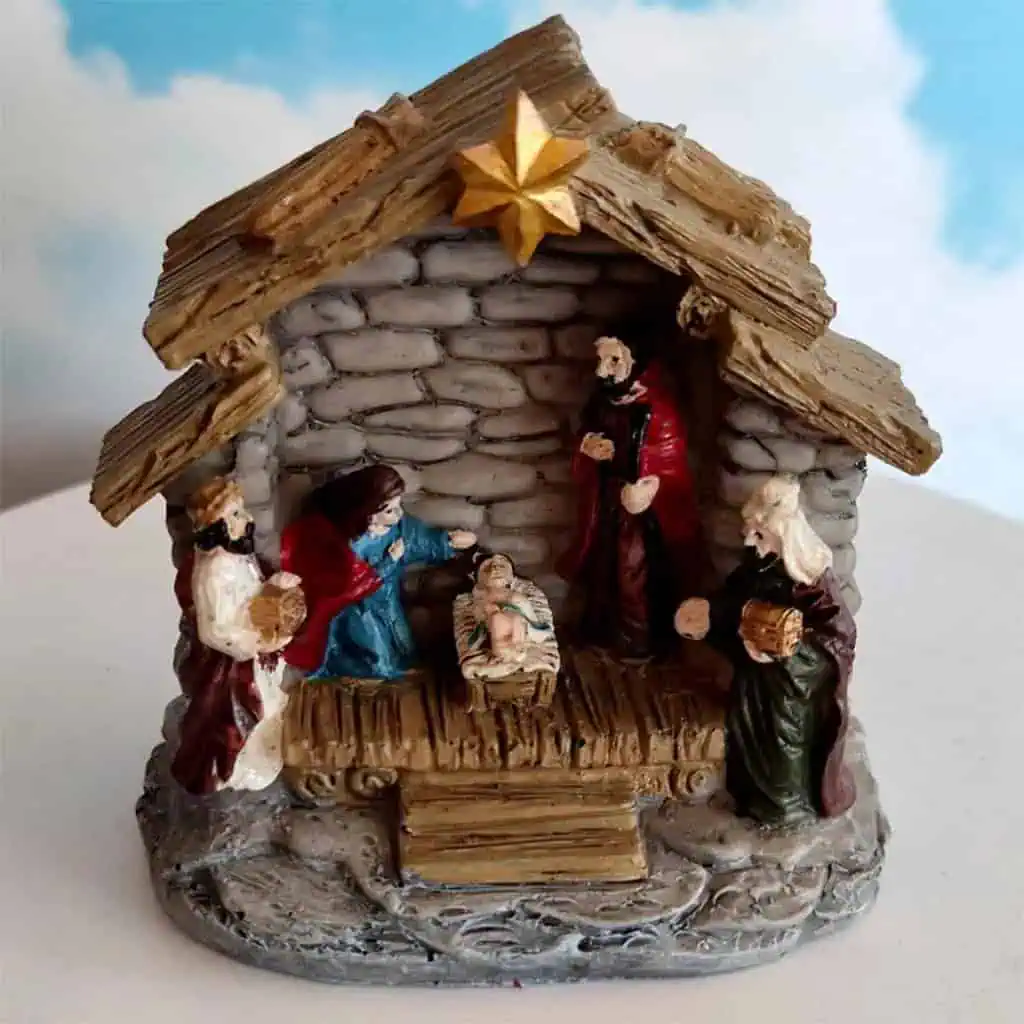 Mini crèche de Noël