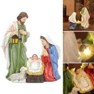 Sainte famille de nazareth statuette