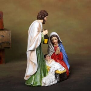 Sainte famille de nazareth statuette
