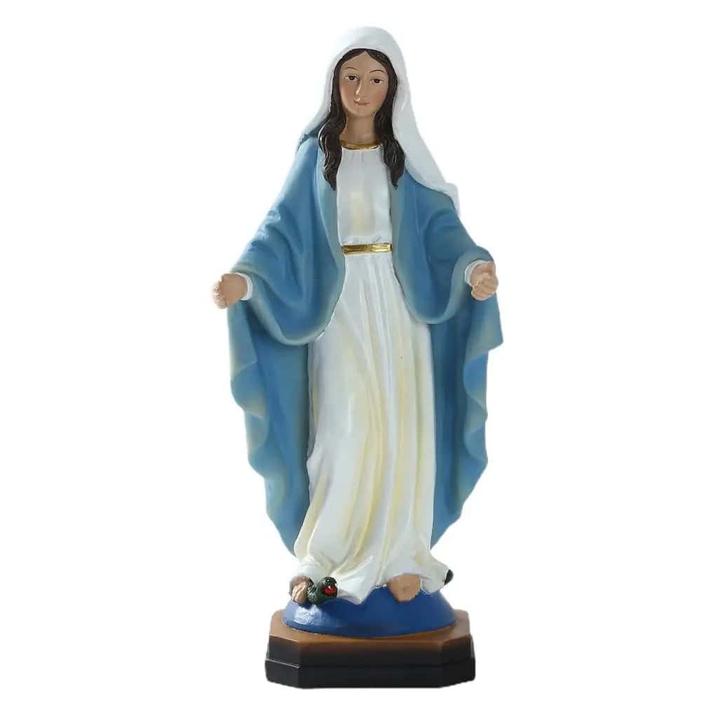 Statue de la vierge marie
