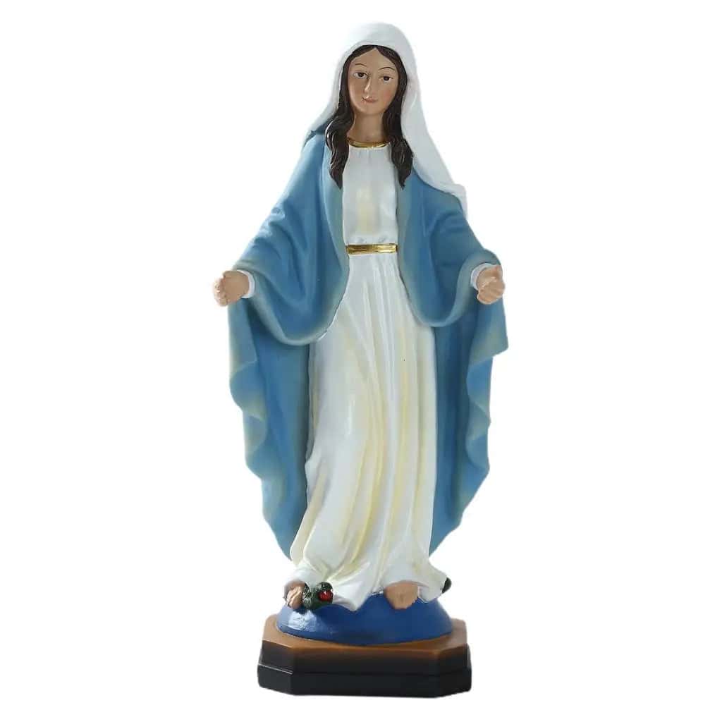 Statue de la vierge marie
