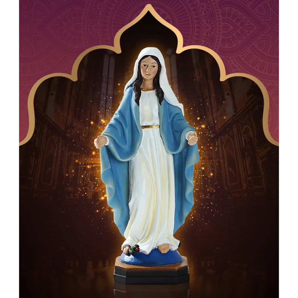 Statue de la vierge marie